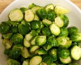 A picture of step 3 of Roasted Brussel Sprouts.