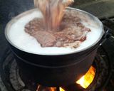 A picture of step 3 of AMIEs Chocolate RICE Pudding (Champorado).