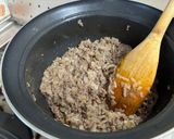 A picture of step 2 of Afghan Dolma.