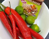 Gambar langkah 1 resipi SAMBAL BELACAN & JANTUNG PISANG REBUS.