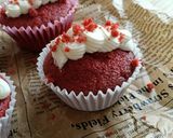 Foto del paso 15 de la receta: Magdalenas Red Velvet con ganache de chocolate blanco