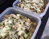 Foto del paso 3 de la receta: Zapallo italiano con pollo y champiñón