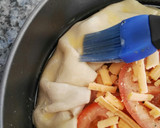 Foto del paso 10 de la receta: Galette de brócoli, espinacas, tomate y queso