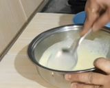 A picture of step 1 of Instant Peela Peda.