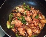 A picture of step 4 of Simple For Bento or Rice Bowl Chicken Thigh Yakitori.