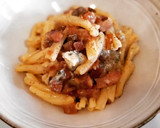 Foto del paso 8 de la receta: Casarecce con guanciale, moixernons en salsa de gorgonzola