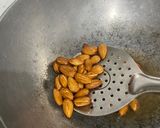 A picture of step 1 of Dry fruit Laddu.
