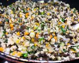 A picture of step 4 of Bánh cuốn (Vietnamese Steamed Rice Rolls, Made in a Skillet).