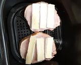 Foto del paso 5 de la receta: Chuletas de Sajonia con queso Brie y patatas especiadas