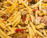 A picture of step 6 of Ground Turkey Sausage Pasta Sauce.