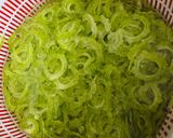 Hình bước làm 2 của món Canh khổ qua - chả cá homemade
