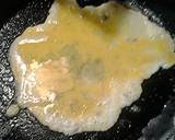 Folded egg and bacon sandwich recipe step 2 photo