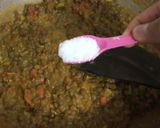 A picture of step 3 of Whole masoor dal.