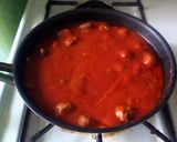 A picture of step 5 of Sausage Spaghetti.