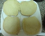 A picture of step 6 of Egg Burger.
