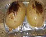 A picture of step 5 of Spaghetti made with spaghetti squash.