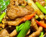 蔥爆二層肉的食譜步驟4照片