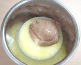 A picture of step 4 of Orange Chocolate Mont Blanc Shortcake.