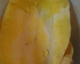A picture of step 6 of Spaghetti, with spaghetti squash.