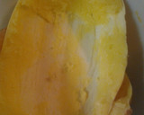 A picture of step 6 of Spaghetti, with spaghetti squash.