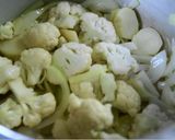 A picture of step 3 of Seasonal Deliciousness Cauliflower Potage.