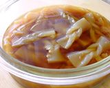 A picture of step 4 of Stewed Konnyaku.