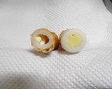 A picture of step 11 of Kamaboko Fish Cake Roses in Cheese Chikuwa - A Charaben Side Dish.