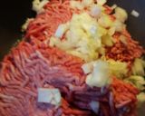 A picture of step 1 of Rebecca's Taco sald.