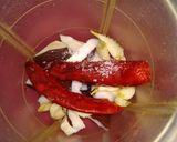 A picture of step 1 of Coconut chutney.