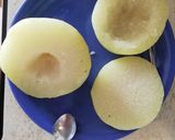 VEGÁN töltött karalábé kaporszósszal nyakonöntve recept fázis 7 fotója