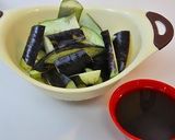 A picture of step 3 of Spicy Stir-Fried Eggplant.