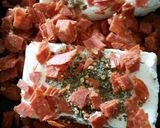 A picture of step 2 of Slow cooker pizza dip.