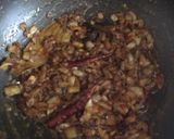 A picture of step 3 of Spicy Chick peas gravy.