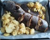 Foto del paso 1 de la receta: Corvina al horno con salsa de ajos y limón