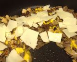 A picture of step 6 of Super Cheesie Steak Chicken Cheesesteak With Mushrooms.
