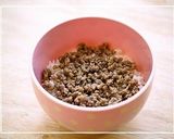 A picture of step 1 of Little Ms. Rice Bowl.