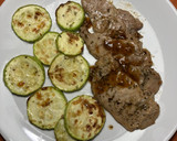 Foto del paso 5 de la receta: Lomo ibérico con calabacín frito en airFryer