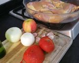 A picture of step 1 of Chicken beer roast.
