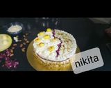 A picture of step 8 of Rasmalai Rabdi Cake.