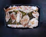 Foto langkah ke 7 dari resep Mentai chicken rice.
