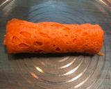 Gambar langkah 6 resipi Roti Jala Terlajak Lembut.