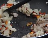 Foto langkah ke 2 dari resep Tumis Sawi Putih Bakso.