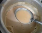 A picture of step 3 of Mishti doi.