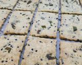 Foto del paso 6 de la receta: 🫓🧉 Crackers saladas de verdeo y sésamo 🧉🫓 Galletitas crocantes para el mate