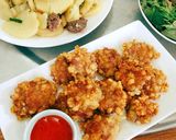 Hình bước làm 4 của món Chả cốm