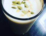 A picture of step 1 of Nongu (Palm Fruit) smoothie.
