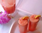 A picture of step 5 of Pineapple and watermelon smoothie.