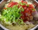 A picture of step 2 of Aloo and Cheese stuffed sandwiches.