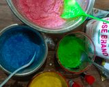 Foto langkah ke 3 dari resep Cenil Singkong Warna-Warni.