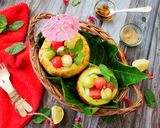 મિન્ટ મેલન સલાડ (Mint Melon Salad Recipe In Gujarati) રેસીપી સ્ટેપ3ફોટો